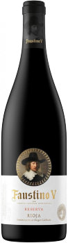 Вино красное Бодегас Фаустино V Ресерва 2013, Риоха Д.О.Ка Bodegas Faustino V Reserva Rioja D.O.Ca D.O.Ca Rioja, Сорт винограда: Темпранильо (90%), Масуэло (10%)
