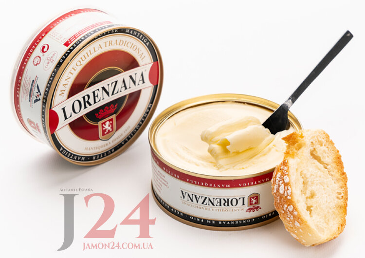 Масло сливочное 82%, натуральное 250 гр. Лоренсана, Астурия