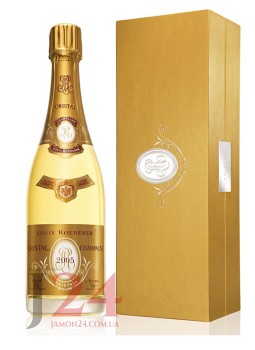Шампанское Луи Родерер Кристал 2005, 0,75 л Louis Roederer Cristal Винтаж 2005