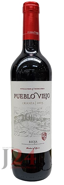 Вино красное Пуэбло Вьехо Крианса 2015, Риоха Д.О.Ка Pueblo Viejo Crianza Rioja D.O.Ca