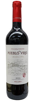 Вино красное Пуэбло Вьехо Крианса 2015, Риоха Д.О.Ка Pueblo Viejo Crianza Rioja D.O.Ca D.O.Ca Rioja, Сорт винограда: Темпранильо