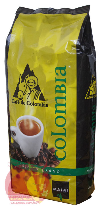 Кофе в зернах. Масаи, Колумбия, 1 кг. Натуральная обжарка.