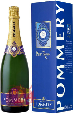 Шампанское Поммери Брют Роял, 0,75 л  WA90/100 Pommery Brut Royal