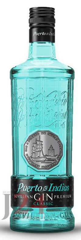 Джин Пуэрто де Индиас Классик, 0,7л. 37,5% Puerto de Indias Classic Gin