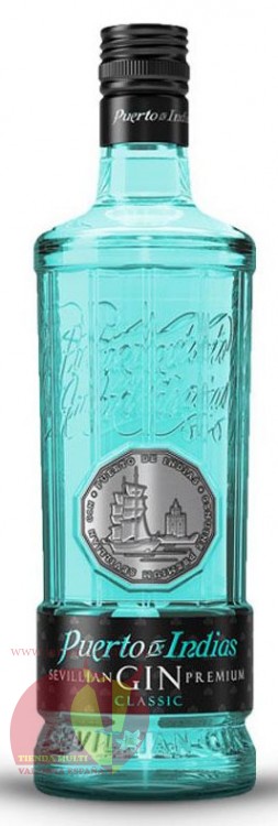 Джин Пуэрто де Индиас Классик, 0,7л. 37,5% Puerto de Indias Classic Gin