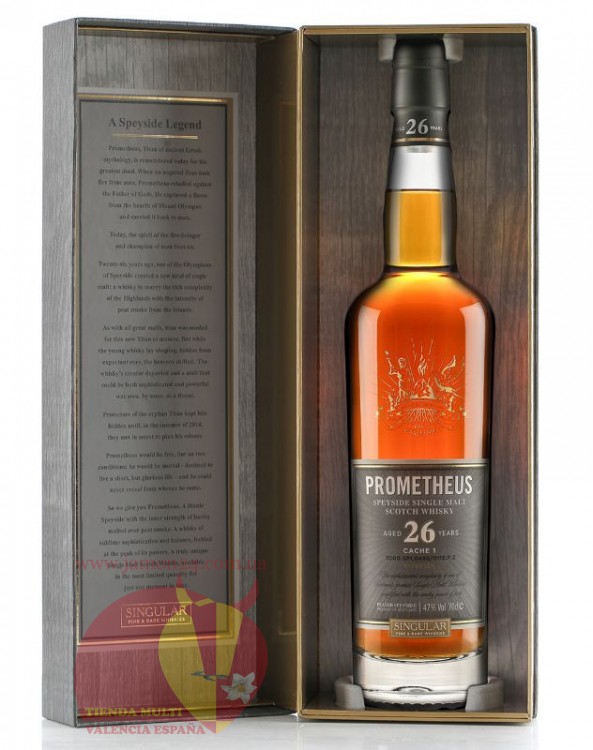  Виски Прометеус 26 лет, 0,7л, 47% Whisky Prometheus 26 y.o. 70 cl Шотландия