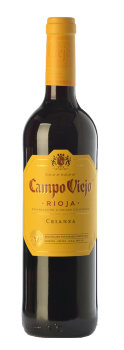 Вино красное Кампо Вьехо Крианса 2015, Риоха Д.О.Ка Campo Viejo Crianza Rioja D.O.Ca D.O.Ca Rioja, Сорт винограда:  Темпранильо  (85%),  Грасиано  (10%), Масуэло  (5%)