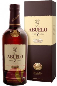 Ром Абуэло Аньехо 7 лет, 0,7л, 40% Rum Abuelo Anejo 7 y.o. 70cl Панама 