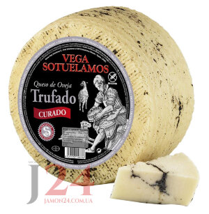 Сыр с трюфелем выдержаный 3,2-3,4 кг Вега Сотэламос, из овечьего молока