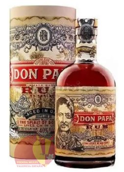  Ром Дон Папа 7 лет, Don Papa 0,7л. 40% Филиппины В подарочном тубусе