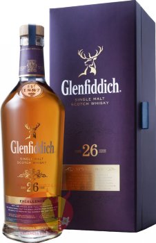  Виски Гленфиддих Экселенс 26 лет, 0,7л, 43% Whisky Glenfiddich Excellence 26 y.o. 70 cl Шотландия 