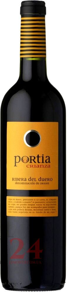 Вино красное Портия Крианса 2014, Рибера дель Дуэро Д.О. Portia Crianza D.O. Ribera del Duero