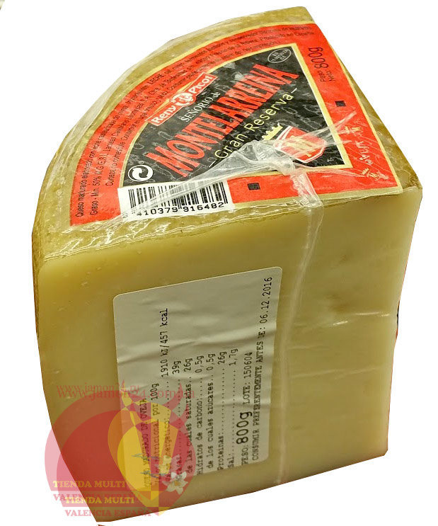 Сыр из овечьего молока Сеньорио де Монтеларейна Гран Ресерва, 800 гр