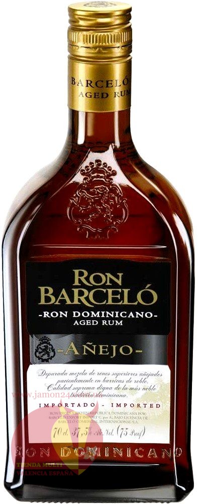 Ром Барсело Аньехо 1л, 37,5% Rum Barcelo Anejo 1L Доминикана