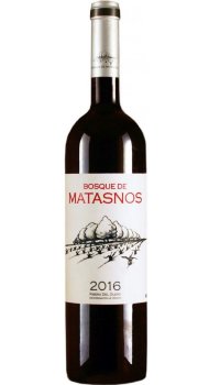 Вино красное Боскэ де Матаснос 2016, Рибера дель Дуэро Д.О. Bosque de Matasnos D.O. Ribera del Duero D.O. Ribera del Duero, Сорт винограда: Темпранильо,  Мерло