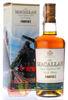  Виски Макаллан Фоти Тревел Сириес 0,5л, 40% Whisky Macallan Forties Travel Series 50 cl Шотландия 