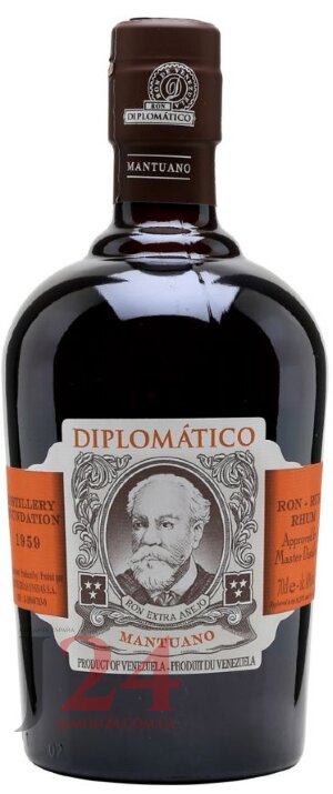 Ром Дипломатико Мантуано 0,7л, 40% Rum Diplomatico Mantuano 70cl Венесуэла