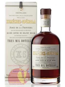 Бренди Хименес-Спинола P.X., 0,7 л, 40%,  Brandy Ximénez-Spínola P.X. Три тысячи бутылок