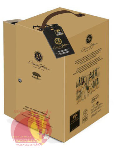 Хамон де Бейота 5J 100% иберико, 26x80гр,  ручная нарезка, бокс