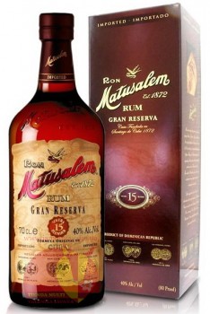  Ром Матусалем Гран Резерва 15 лет 0,7 л, 40% Ron Matusalem Gran Reserva 15 years old Доминикана 80 Proof