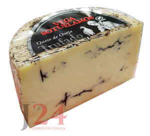 Сыр с трюфелем, выдержаный 360-380 гр,  Вега Сотэламос, из овечьего молока