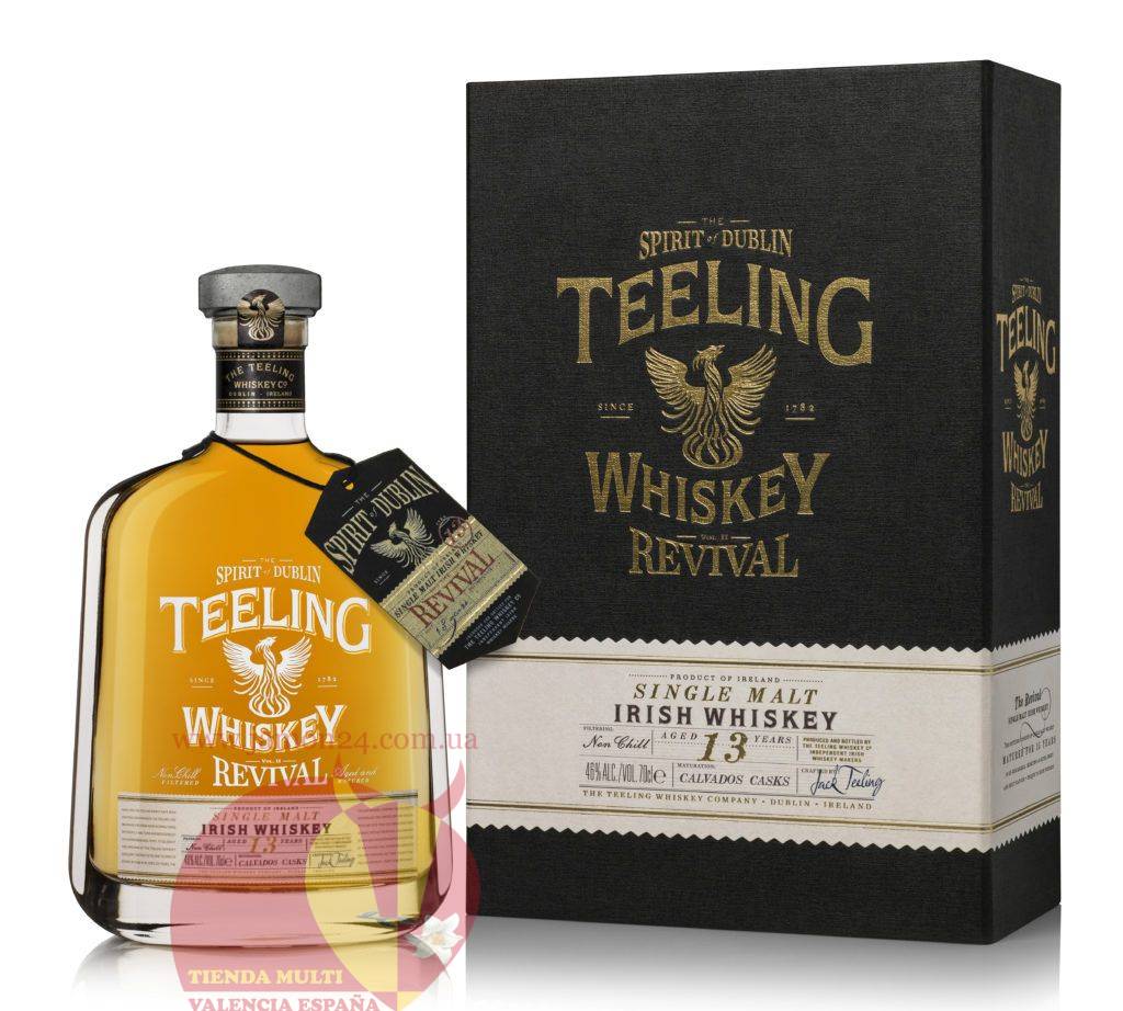 Teeling Revival 13年 Тилинг Ревайвал Сингл Молт 13 Лет, 0,7 л. 40% Teeling Revival