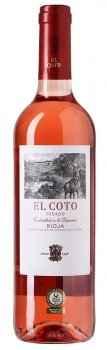 Вино розовое Эль Кото Бланко Риоха ДОК, El Coto Rosado Rioja Rioja,  Сорт винограда: Темпранильо, Гарнача