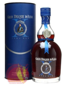 Бренди Гран Дюк Д&#039;Альба ХО 0,7 л Brandy  Gran Duque D&#039;alba XO Solera Gran Reserva 