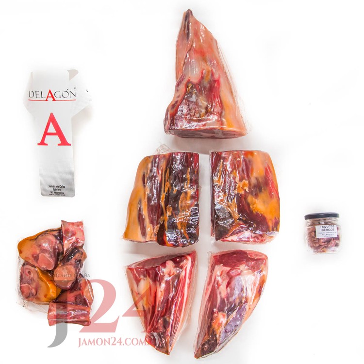 Хамон Иберико де Себо ≈ 8.5+ кг, Делагон Гихуэло  Guijuelo  32+ мес