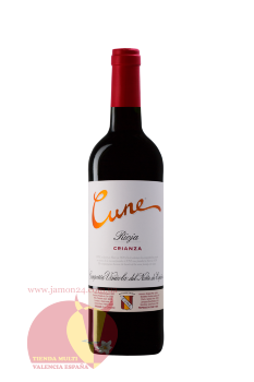 Вино красное Кюне Крианса 2020, Риоха Д.О.Ка Cune Crianza Rioja D.O.Ca D.O.Ca Rioja, Сорт винограда: Темпранильо (80%), Мазуэлы (10%), Гренаш (10%)