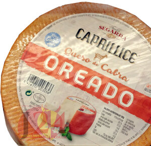 Сыр козий, 18.57 €/кг,  Каприйисе ореадо 1,6-1,8 кг, выдержанный.