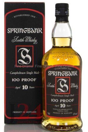  Виски Спрингбанк 10 лет, Whisky Springbank Campbeltown, 0.7 л 46% Шотландия 