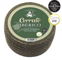Сыр из смешанного молока, 13,5 €/кг, выдержанный. Серрато Иберико 3 кг aprox. 