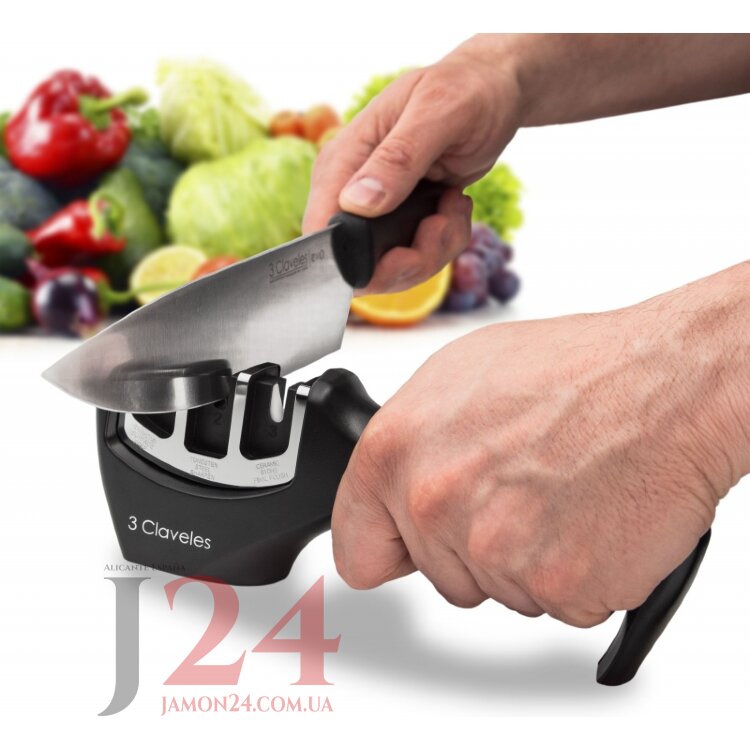 Точилка для ножей 3 Клавелес. Afilador cuchillos 3 Claveles