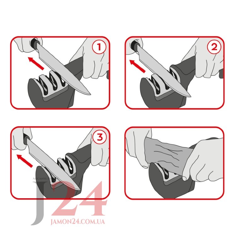 Точилка для ножей 3 Клавелес. Afilador cuchillos 3 Claveles