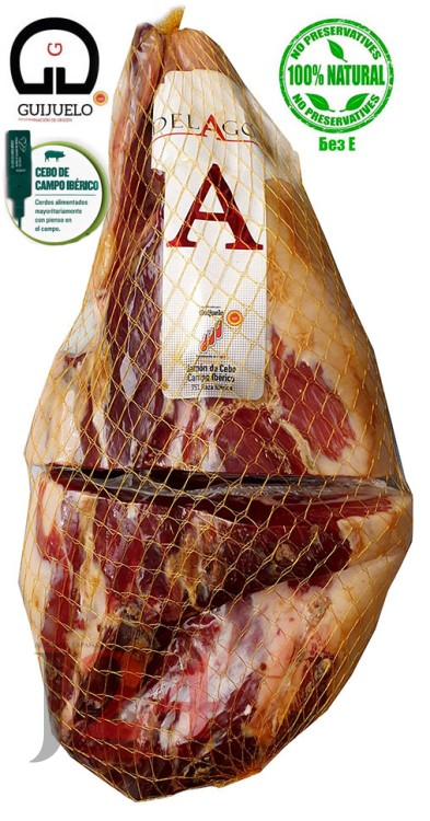 Хамон де Себо, 50% иберико без кости ≈ 6 кг,  Дэлагон Гихуэло Д.О. Guijuelo D.O.  30+ мес