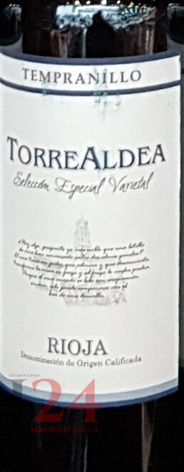 Вино красное Торре Альдеа Темпранильо, Риоха Д.О.Ка Torre Aldea Tempranillo Rioja D.O.Ca