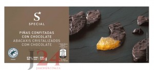 Ананас в темном шоколаде 50% 135 гр. 