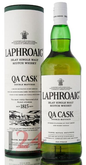 Виски Лафройг Кью Эй Кеск 1л, 40% Whisky Laphroaig QA Cask Шотландия