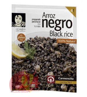 Специи для черного риса. 45 гр (на 4 порции) Sazonador Aroz Negro Carmencita