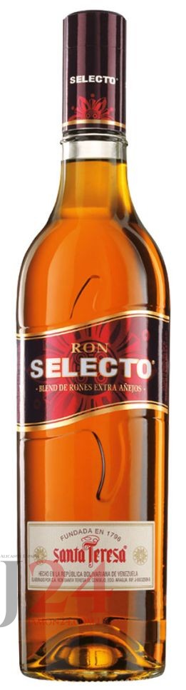 Ром Санта Тереза Селекто 0,7л, 40% Rum Santa Teresa Selecto 70cl Венесуэла
