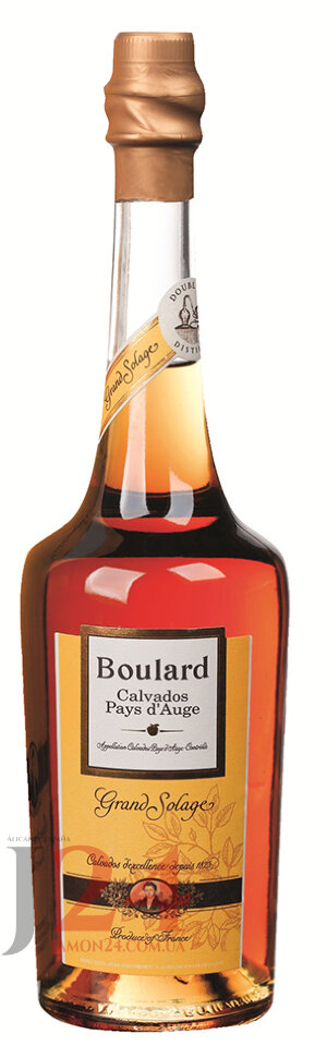 Кальвадос Булар Гранд Солаж 1 л 40% Vol Calvados Boulard Grand Solage 