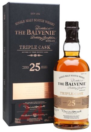  Виски Балвени Трипл Каск 25 лет, 0,7л, 40% Whisky Balvenie Triple Cask 25 y.o. 70 cl Шотландия