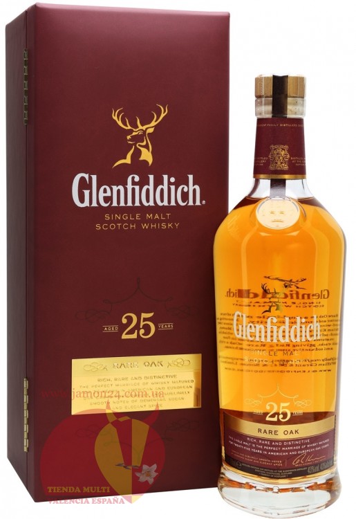 Виски Гленфиддик Рейр Оак 25 лет, 0,7л, 43% Whisky Glenfiddich Rare Oak 25 y.o. 70 cl Шотландия