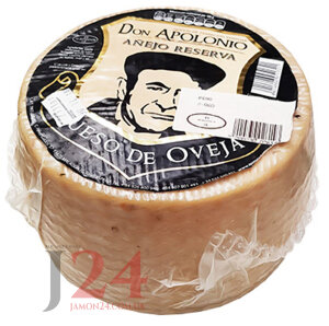 Сыр 19,90€/кг,  из овечьего молока, старый. Дон Аполонио 2 кг aprox. 
